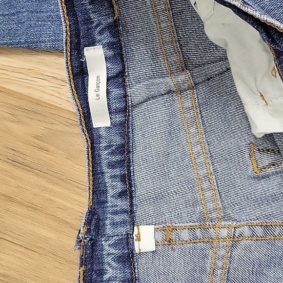 Frame Demin LeGargon Distressed Boyfriend Jeans - Picture 3 of 16